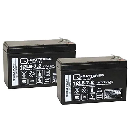 Ersatzakku für APC Back-UPS 1100/1400 RBC113 - Leistungsstarker Markenakku mit VdS - Batterien & Akkus – Q-Batteries Ersatzakku mit VdS-Zulassung für zuverlässige Leistung und Kompatibilität mit APC Back-UPS 1100/1400.