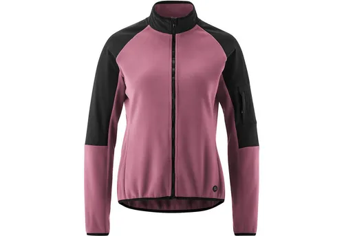 Gonso Damen Orba Trikot – Größe S, lila - Körpernahes Langarm-Radtrikot mit praktischem Full-Zip für optimalen Tragekomfort und Stil beim Radfahren.