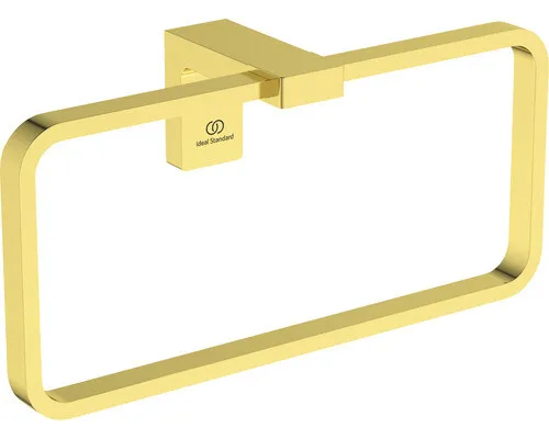 Handtuchring Ideal Standard Conca Cube in brushed gold von Ideal Standard