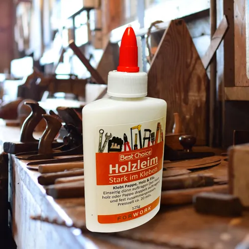 Holzleim Holzkleber Leim Kleber Stark Klebstoff Pappe Filz Basteln Holz Filz
