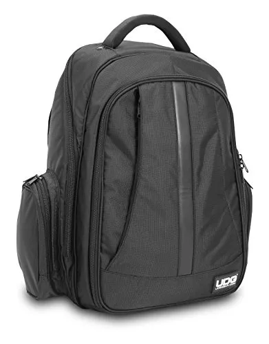 UDG Ultimate BackPack Schwarz/Orange U9102BLOR - DJ & VJ Mischpulte Taschen & Koffer, wasserabweisendes Nylon mit gepolstertem Laptopfach für 17