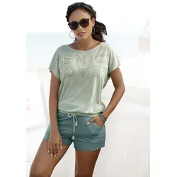 Rundhalsshirt VENICE BEACH Damen, Gr. 36/38, mint von Venice Beach
