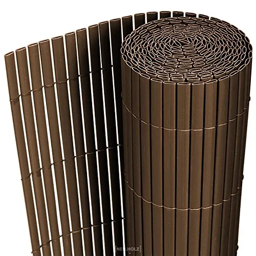 Balkonsichtschutz Hidden PVC Sichtschutzmatte 90 x 300 cm - Gartensichtschutz, wetterfest und UV-beständig für ungestörte Momente auf Balkon oder Terrasse – flexibel zuschneidbar und einfach zu montieren.