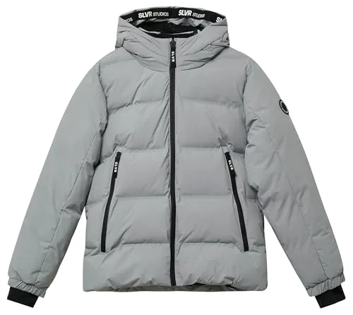 s.Oliver Junior Jungen Steppjacke 2168753 mit Kapuze, 9505, 146/152 - Funktionsjacke mit Kapuze, ideal für kalte Tage und bietet optimalen Schutz und Wärme für aktive Kinder