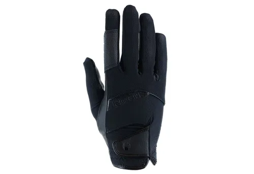 Roeckl Millero Reithandschuh Größe 6 schwarz - Hochwertige Reithandschuhe für optimalen Grip und Komfort beim Reiten. Ideal für passionierte Reiter, die Wert auf Qualität legen.
