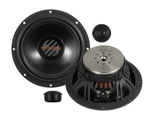 MG6.2A Aktives 2-Wege Lautsprechersystem - Car-HiFi-Lautsprecher mit 125 Watt RMS, beeindruckendem Frequenzgang von 39-5000 Hz und hochwertiger Aluminium-Papier-Verbund-Membran für erstklassigen Sound.
