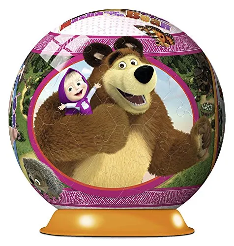 Ravensburger 3D-Puzzle 12178 Masha und Bär