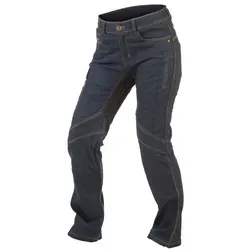 Trilobite Smart Damen Motorradjeans, blau, Größe 26 32 - Motorradhosen mit dreifachen Außennähten, leicht und elastisch für maximalen Komfort und Bewegungsfreiheit auf jeder Fahrt.