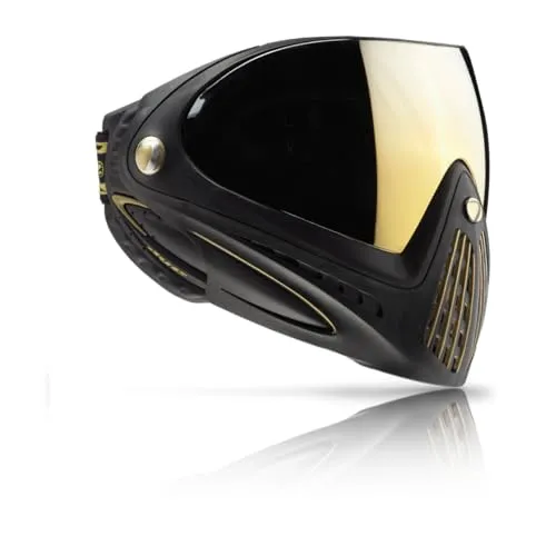 DYE i4 Invision Paintballmaske, schwarz-gold von DYE