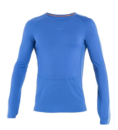 Icebreaker 200 ZoneKnit Merino L/S Herren Funktionsshirt - Hellblau - XL - Funktionsunterwäsche aus Merinowolle, atmungsaktiv und temperaturregulierend für optimalen Komfort bei Outdoor-Aktivitäten.