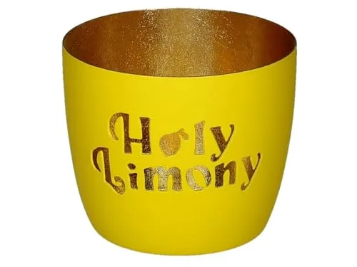 Kerzenständer Gelb von GIFTCOMPANY