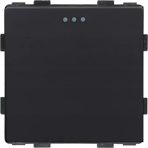 Lichtschalter 1P mechanischer Einsatz schwarz RTX SH