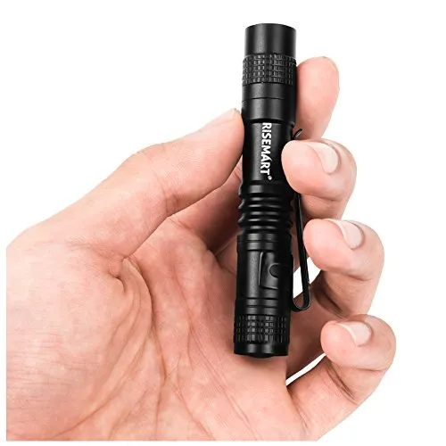 RISEMART Mini 9cm Taschenlampe
