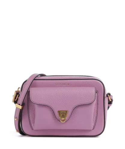 Coccinelle Beat Soft Umhängetasche - Damen | Violett E1MF6550401-P19 - Elegante Coccinelle Beat Soft Umhängetasche aus genarbtem Leder, ideal für stilvolle Auftritte und den täglichen Gebrauch.