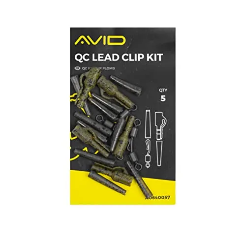 Avid Carp Terminal Tackle - Qc Lead Clip Kit