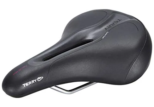 TERRY Sattel FISIO GT Max Women - Fahrradsattel für Damen, optimal für Sitzknochenabstand von 12 bis 15 cm, bietet hohen Komfort und Unterstützung auf langen Fahrten.