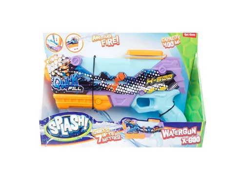 Toi-Toys Badespielzeug Quick Fill X600 Wasserpistole, mit einer Rechweite von bis zu 7 Metern