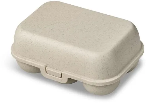 Koziol Eggs To Go Eierbox, 6er, desert sand in beige von koziol