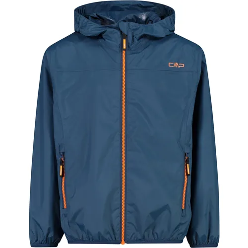CMP Unisex Kinder Giacca Da Pioggia mit Kapuze - Hardshell- und Regenjacke für Kinder, wind- und wasserdicht (WP 5.000), ideal für jedes Wetter, lässt sich kompakt verstauen und bietet optimalen Schutz.