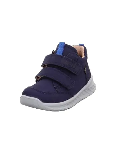Superfit Breeze Baby - Jungen Lauflernschuh, Blau Hellblau 8000, 22 EU - Baby Sneaker für Jungen mit GORE-TEX Membrane: wasserdicht und atmungsaktiv, ideal für aktive kleine Entdecker.