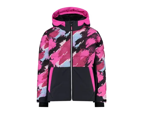 CMP Junior Skijacke FEEL WARM festival skylight - 152 - Funktionsjacken mit 10.000 mm Wassersäule, optimaler Wärmeisolierung und Clima Protect®-Technologie für trockenen und komfortablen Winterspaß.