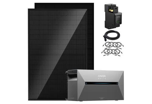 SolarMars Balkonkraftwerk Anker Solix Solarbank 2 E1600 Pro, 900 W