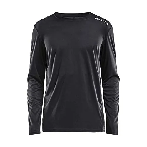 Craft Herren Langarmshirt Rush LS Tee 1907364 Black XXXL