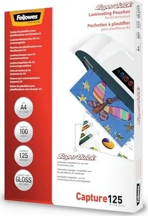 Fellowes Laminierfolie 125MIC A4 100 PK