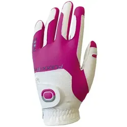 Zoom Weather Junior Golfhandschuh weiss/fuchsia
