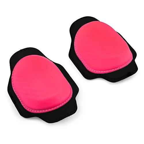 RACEFOXX Knieschleifer, Knieprotektor, Schleifer, Protektor, Lederkombi, Paar, pink