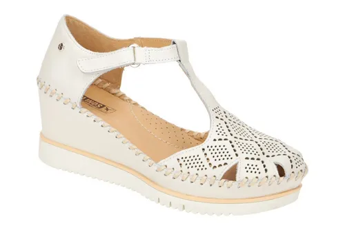Pikolinos AGUADULCE Keilsandalen für Frauen in Blanco von Pikolinos