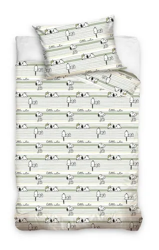 Snoopy Babybettwäsche Snoopy Peanuts Babybettwäsche 100 x 135 cm