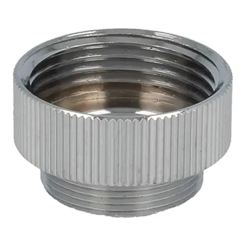 Schläfer 617010 - Reduzierstück PREMIUM 3/4 Zoll Innengewinde auf M22x1 Außengewinde in Chrom – Verchromter Adapter zur Reduzierung auf M22x1 für Brauseschläuche aus hochwertigem Messing
