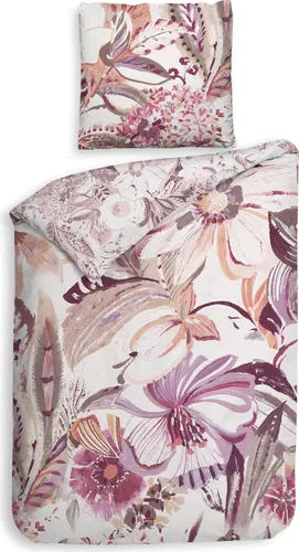 Heckett & Lane Satin Bettwäsche 135x200 Kina White - Exklusive 2-teilige Wendebettwäsche aus hochwertigem Mako-Satin, pflegeleicht und hautfreundlich, ideal für erholsamen Schlaf.