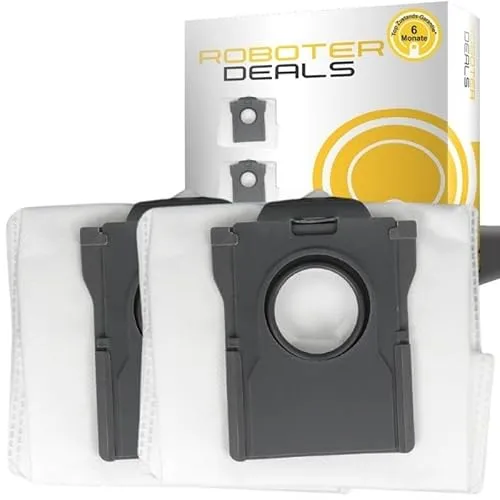 Roboter Deals - Staubbeutel, Ersatz Schmutzbeutel (2 Stück) für Dreame Mova P50 Pro Ultra mit Absaugstation
