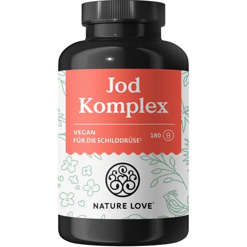 Produktbild Jod Komplex 180 Kapseln von Nature Love