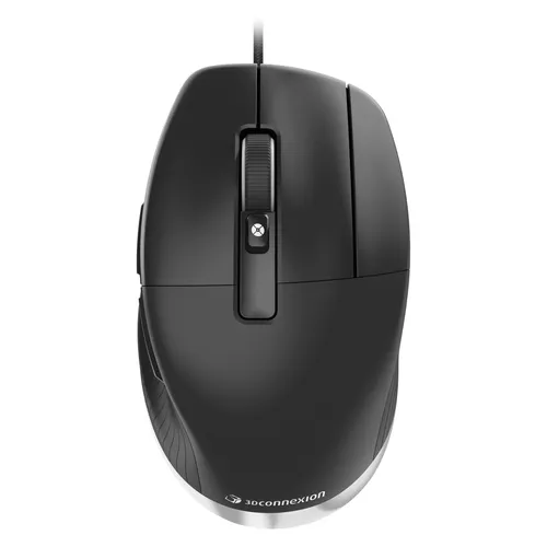 3Dconnexion CadMouse Pro - Kabelgebundene Maus für PC, präzise Steuerung mit 7.200 dpi und ergonomisches Design für Rechtshänder