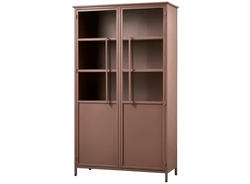 WOOOD Vitrine Exhibit mit Glastüren von BePureHome