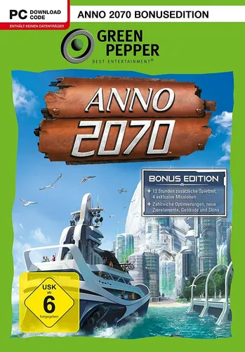 Produktbild Computer PC ANNO 2070 Bonusedition DVD Versand NEU