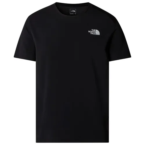 The North Face Mens Lightning Alpine Short Sleeve Tee - tnf black (JK3) M - Outdoor & Funktionsshirts für Herren, schnelltrocknend und schweißableitend für maximalen Komfort bei Bergtouren.