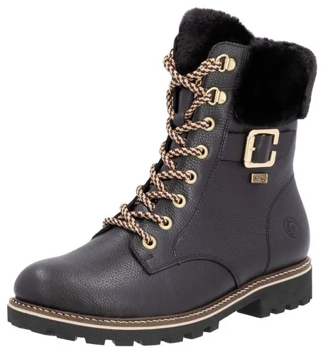 Remonte Damen D8481 Stiefeletten - Komfortweite, Echtes Leder mit TEX-Membran, ideal für Wanderungen und Alltag
