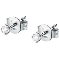 CHRIST Damen-Ohrstecker 585er Weißgold mit 2 Diamanten - Elegante Ohrringe aus 585er Weißgold mit funkelnden Diamanten, perfekt für besondere Anlässe oder den Alltag.