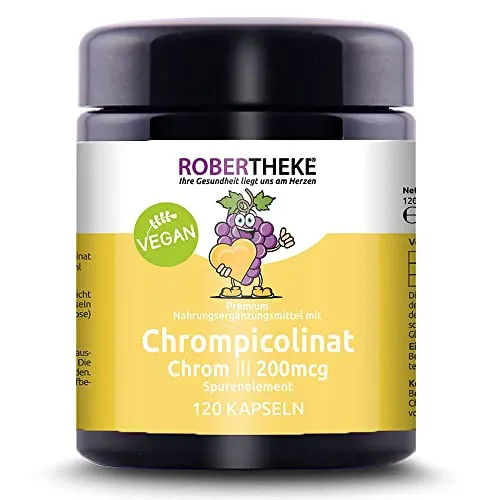 ROBERTHEKE Chrom Picolinat 200mcg Kapseln 120St.