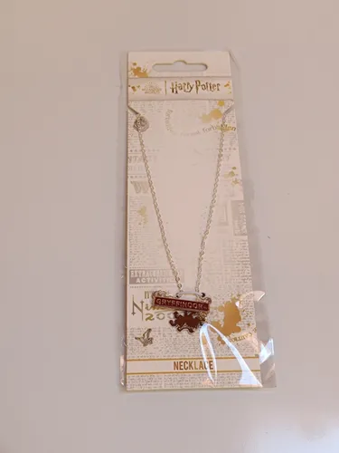 Harry Potter Anhänger Halskette Gryffindor Bar in rot von Harry Potter