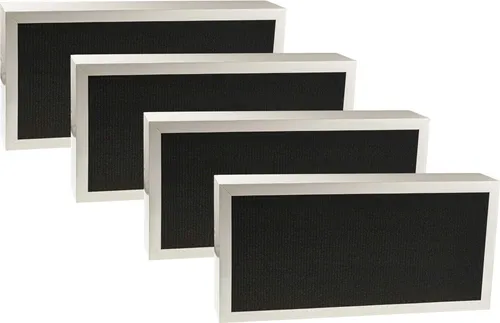 vhbw 4x Luftilter kompatibel mit Blueair Classic 403, 402, 480i, 455EB, 450E, 410, 405 Luftreiniger - Kombifilter Partikel + Aktivkohle