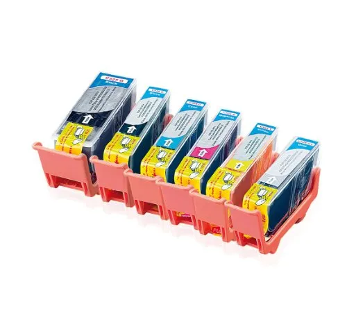 iColor Pixma mg 6150, Kompatibel mit kompatibel mit Canon: ColorPack KOMPATIBEL MIT Canon (ersetzt PGI-525BK/CLI-526BK/C/M/Y/GY) mit Chip (Pixma mg 8250, Druckerpatronen für, Tintenstrahldrucker)