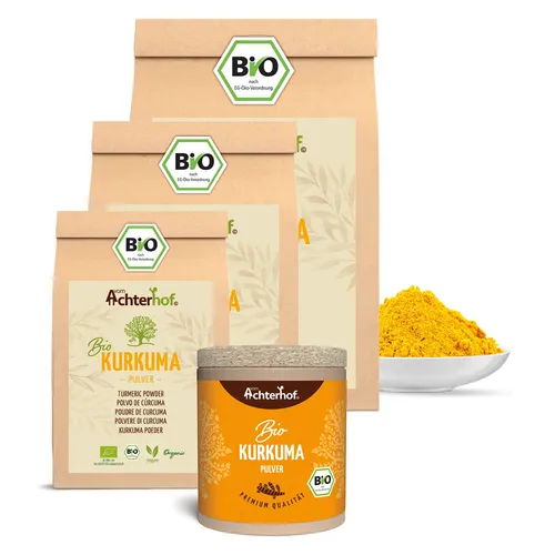 Achterhof Bio Kurkuma Pulver Tüte von Vom Achterhof
