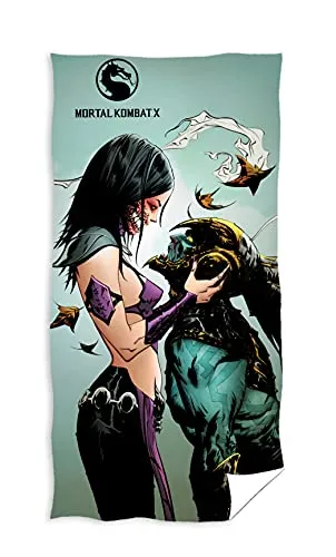 Mortal Kombat X Badetuch Handtuch Strandtuch 70 x 140 cm