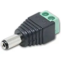 world-trading-net Adapter - Lüsterklemme auf 55 25mm DC-Stecker