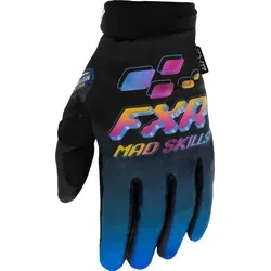 FXR Jerseyhose Reflex 2023 Jugend Motocross - Sportbrillen für Jugendliche, robustes Material für optimale Bewegungsfreiheit und stylisches Design in Schwarz/Pink.